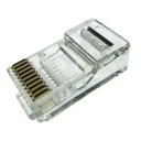 Ver imagem 1 de Conector Rj50 Plug Modular 10 Vias 10 x 10 - 100 Unidades