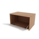 Ver imagem 2 de Balcão Gabinete 60cm com 1 Porta Bn3646 Amêndoa/branco - Tecno