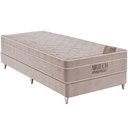 Ver imagem 1 de Conjunto Cama Box de Molas Meio Casal Ortobom New Airtech - 108x188