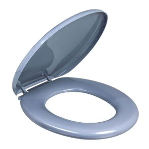 Assento Sanitário Almofadado Primafer Cinza