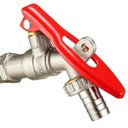 Ver imagem 2 de Torneira de Metal com Porta Cadeado para Jardim 1/2" + Bucha de Redução 3/4" para 1/2" + Fita Veda R
