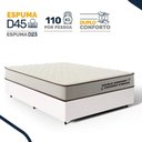 Ver imagem 5 de Cama Box Casal com Colchão de Espuma D45 Double Comfort 138x188x59cm