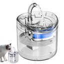 Ver imagem 1 de Bebedouro Fonte de Agua Gato Cao Cachorro Pet 2 Litros Animal de Estimaçao Filtro Usb Agua Fresca Au
