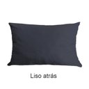 Ver imagem 5 de Kit 2 Capas para Almofada Drapeada em Veludo Retangular Cinza Chumbo