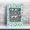 Ver imagem 1 de Placa MDF alfabeto abc forma geométrica