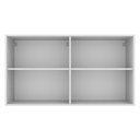Ver imagem 7 de Armário Aéreo 120 Cm 2 Portas Branco/crema Agata Madesa