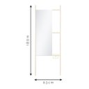 Ver imagem 6 de Espelho Decorativo de Chão Hanger Moka / Nude 180x63cm Retangular