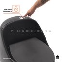 Ver imagem 6 de Vaso Sanitário Monobloco Caixa Acoplada Privada Aquarela Pingoo.casa - Preto Fosco