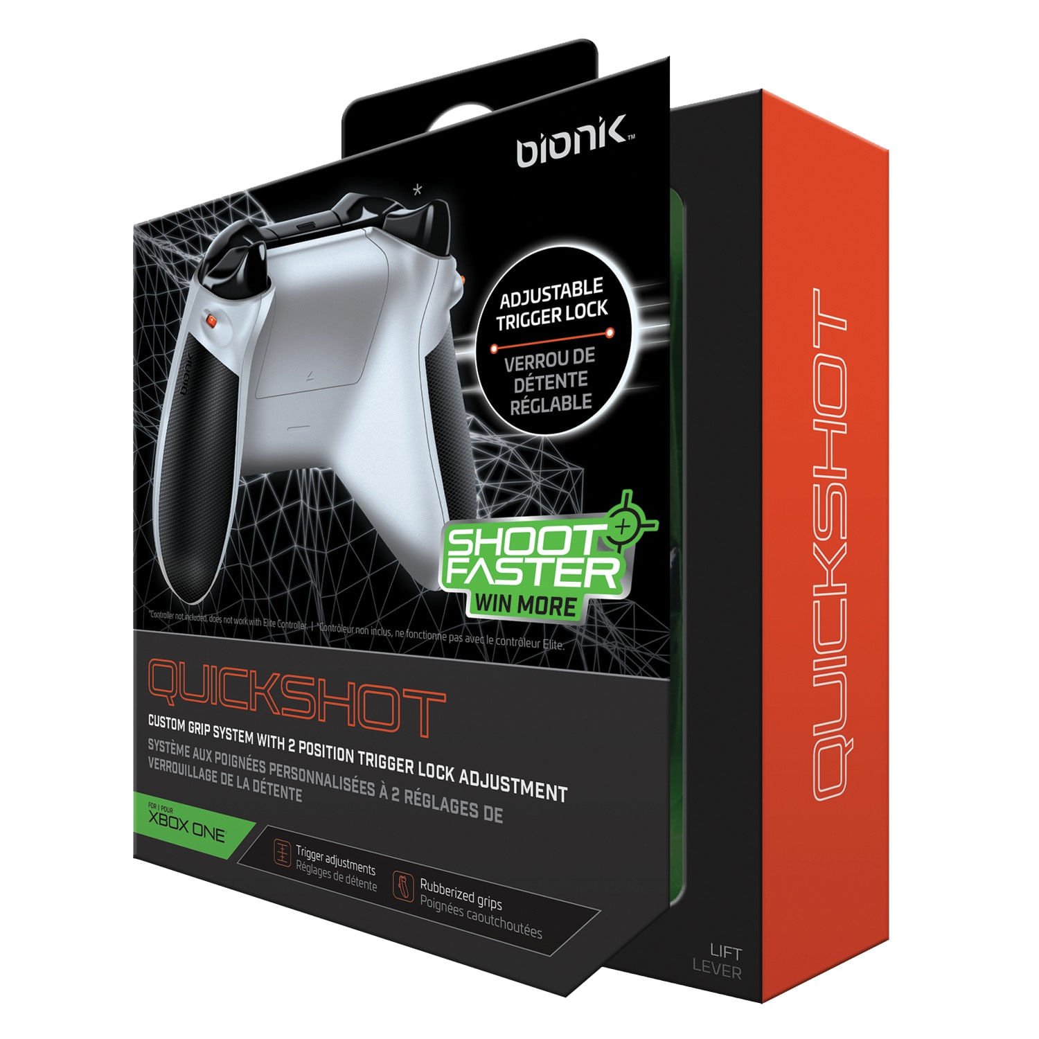 Grips Quickshot Bionik para controles Xbox One - 3