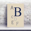 Ver imagem 1 de Placa MDF alfabeto abc