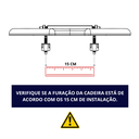 Ver imagem 3 de Assento Tampa Sanitário Especial para Cadeira de Banho sem Tampa Branco Durín