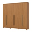 Ver imagem 2 de Guarda Roupa Casal 6 Portas 3 Gavetas New Jade Henn