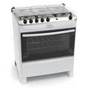 Ver imagem 2 de Fogão 5 Bocas Atlas Fastcook, Branco, Acendimento Automático