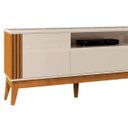 Ver imagem 5 de Rack para TV Até 75 Polegadas 1 Porta Morgan EDN Off White Cedro