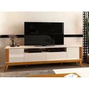 Ver imagem 6 de Rack para TV Até 75 Polegadas 1 Porta Morgan EDN Off White Cedro