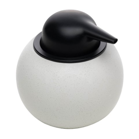 Porta Sabonete Líquido de Cerâmica Granada 350ml Branco - Wolff