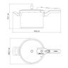 Panela de Pressão 6,0l Aço Inox Fundo Triplo Brava - Tramontina 62416220 - 5