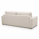 Ver imagem 4 de Sofá Sala de Estar Nilo Retratil Manual 210cm 3 Lugares Linho Off White m1 - Monari Design