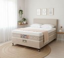 Ver imagem 1 de Cama Box Casal Castor Silver Star Air One Face Pocket 138x188x59 + Box Castor