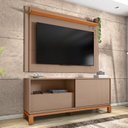 Ver imagem 1 de Rack com Painel para TV até 55 Polegadas Ripado 169,9CMX150CM Mondrian Marrom