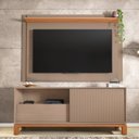 Ver imagem 6 de Rack com Painel para TV até 55 Polegadas Ripado 169,9CMX150CM Mondrian Marrom