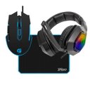 Ver imagem 1 de Mouse Gamer M5 RGB + Headset Black Hawk + Mouse Pad 320x240