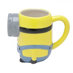 Caneca 3D formato Minions Stuart decorativa - 3