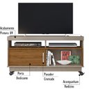 Ver imagem 3 de Rack Para TV 50 Polegadas 3891 Fendi Naturale Madetec