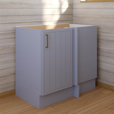 Balcão Canto Reto 1 Porta sem Tampo Marselha Cabecasa Madeiraoriginals