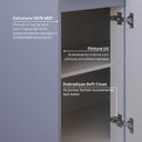 Ver mais imagens de Balcão Canto Reto 1 Porta sem Tampo Marselha Cabecasa Madeiraoriginals