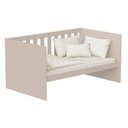 Ver imagem 3 de Berço Mini Cama Katatau Flex Areia Fosco com Colchão D18 de 10cm - Reller Móveis