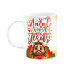 Caneca Natal com Jesus - Natal É Viver o Amor de Jesus - 1