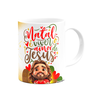 Caneca Natal com Jesus - Natal É Viver o Amor de Jesus - 2