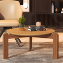 Ver imagem 2 de Mesa de Centro Austria Decorativa Pés em Madeira Maciça:canela