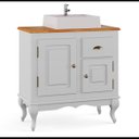 Ver imagem 1 de Balcão Lavabo 0,80m com Cuba - 3065