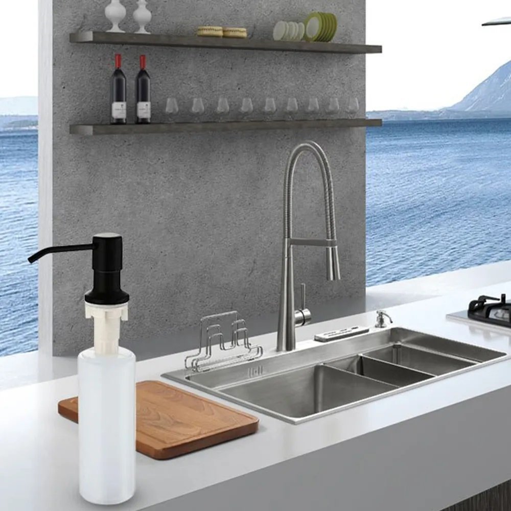 Dispenser Dosador Embutir Kit 20 Unidades Sabonete Liquido Sabao Detergente Cozinha Pia Banheiro Lav - 13