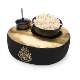 Kit Almofada Porta Pipoca Harry Potter Dourado - 3
