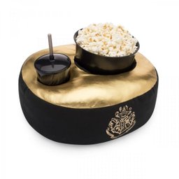 Kit Almofada Porta Pipoca Harry Potter Dourado - 4