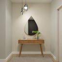 Ver imagem 2 de Espelho Orgânico 115cm X 70cm E12 Moldura Couro Caramelo Luxo Lançamento Quarto