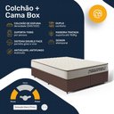 Ver imagem 6 de Cama Box Queen com Colchão de Espuma D45 Double Comfort 158x198x59cm