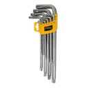 Ver imagem 1 de Jogo De Chave Allen Torx Longa com 9 Peças Com Guia Dtools
