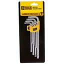 Ver imagem 3 de Jogo De Chave Allen Torx Longa com 9 Peças Com Guia Dtools