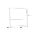Ver imagem 3 de Cabeceira Cama Box Estofada Solteiro Solteiro Dama Plus Suede Marrom - Simbal