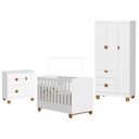 Ver imagem 1 de Quarto de Bebê Apolo Branco Fosco - Reller