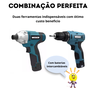 Kit Parafusadeira/Furadeira + Chave de Impacto 12v WS1000K2 - Wesco - 3