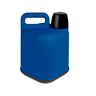 Garrafa Garrafão Térmico 5 Litros Azul Viajem, Camping, Praia Mor - 3