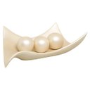 Ver imagem 1 de Centro De Mesa Classic Com Esferas Decoração Em Cerâmica Creme