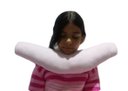 Ver imagem 1 de Almofada Para Conforto Na Cadeirinha Protetor - Rosa