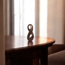 Ver imagem 6 de Escultura Moderna Infinito 1 Decoração em Cerâmica Café