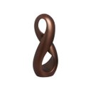 Ver imagem 1 de Escultura Moderna Infinito 1 Decoração em Cerâmica Café